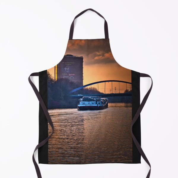 Item preview, Rhine-Herne Canal in Oberhausen - Ruhrgebiet - Ruhrpott - Germany designed and sold by Ruhrpottpicture.