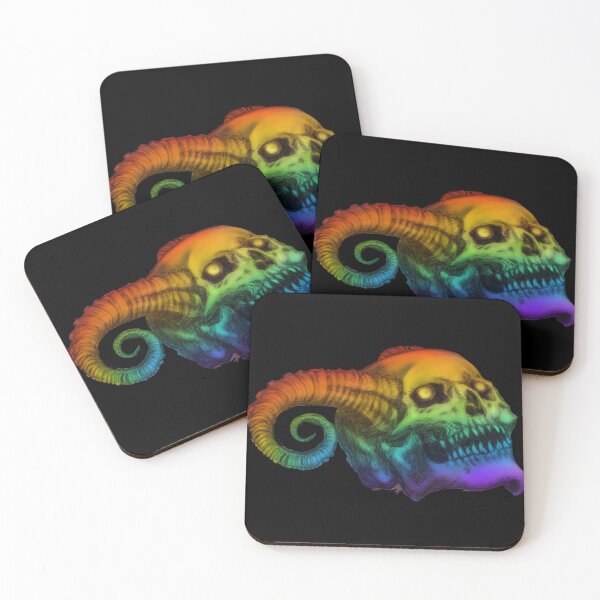 Item preview, Rainbow Skull designed and sold by Katy Cranmer.