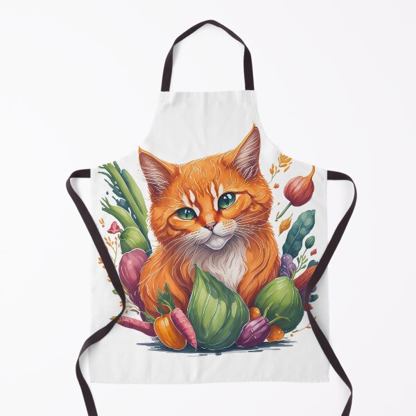 Item preview, Vegan Paws Orange Cat designed and sold by OmStyleStudio.