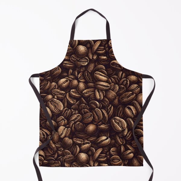 Item preview, Roasted Coffee Beans Pattern designed and sold by candlewithhare.