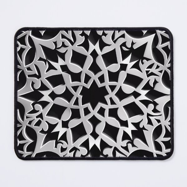 Item preview, Pattern arabic black white designed and sold by SMILE88.