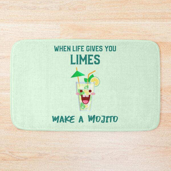 Item preview, When Life Gives You Limes, Make a Mojito designed and sold by NootNootPolar.