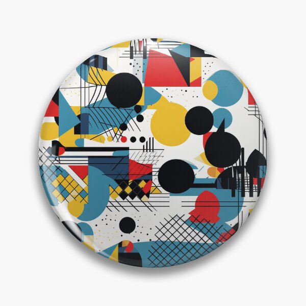 Item preview, Geometric squares and circles tile 2 designed and sold by Richard-Y.
