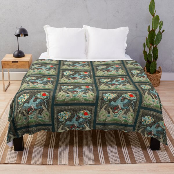 Item preview, Storms and Clouds Chinese Embroidery - Climate  designed and sold by SSustainable.