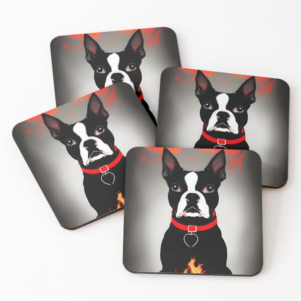 Item preview, Boston Terrier Print 1 designed and sold by atangerprints.