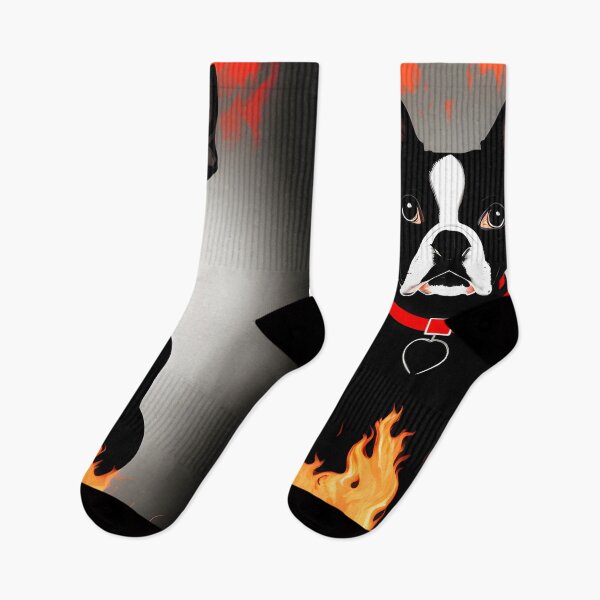 Item preview, Boston Terrier Print 1 designed and sold by atangerprints.
