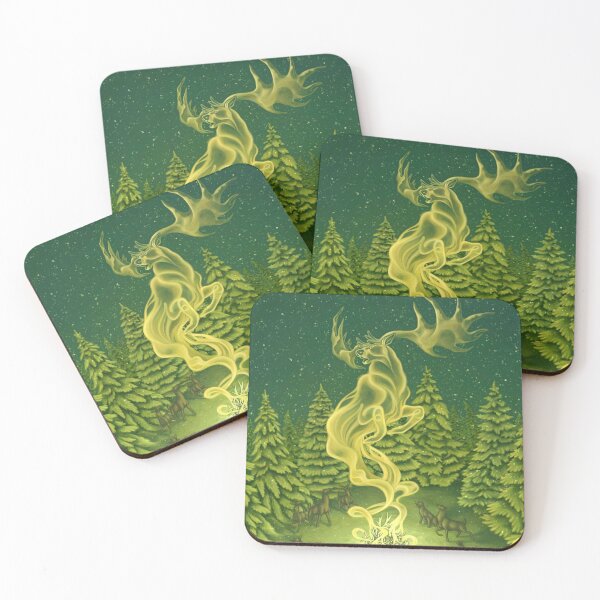 Item preview, Christmas Irish Elk Spirit Yule designed and sold by flannmoriath.