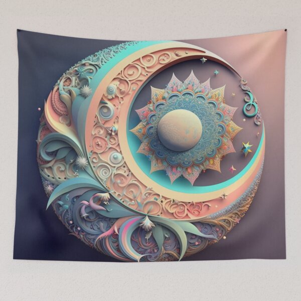 Item preview,   colored mandala by -AI designed and sold by haneen15.