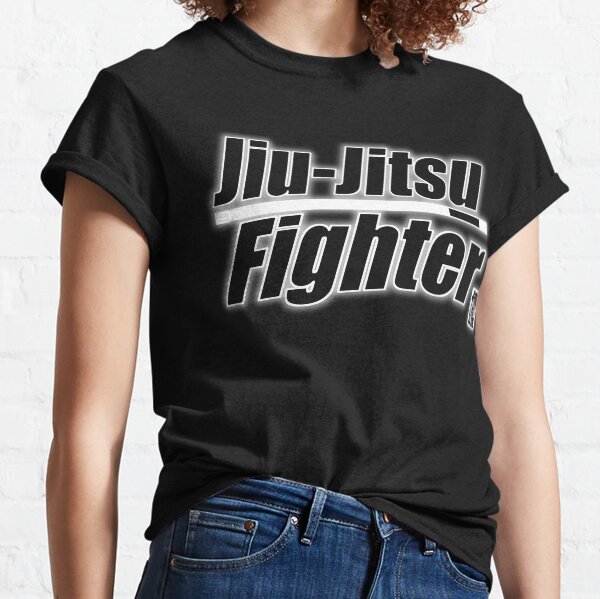 BJJ White Belt Jiu Jitsu Fighter Classic T-Shirt