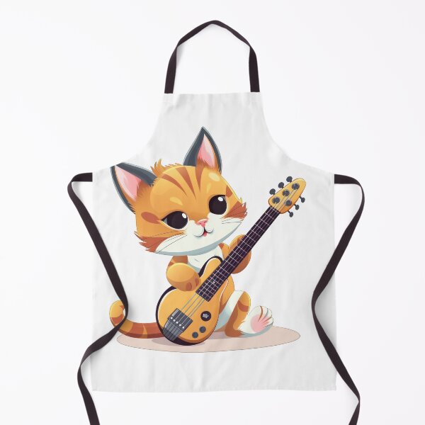 Item preview, The Cutest Rocking Kitten Ever designed and sold by MarksMusicMerch.