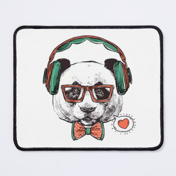 Item preview, Hipster Portrait designed and sold by CraftedWithLove.