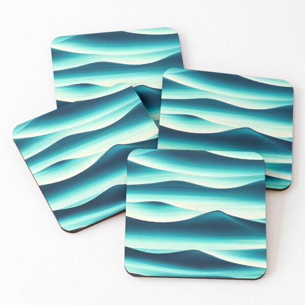 Item preview, Ocean waves pattern 2 designed and sold by brindled.