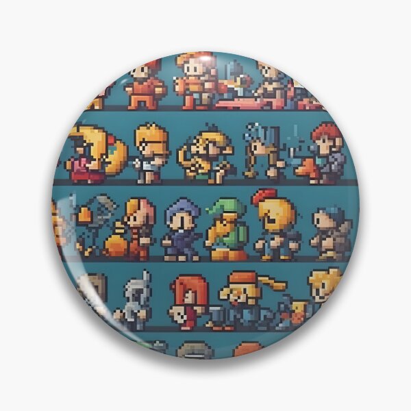 Item preview, 16-bit Era Style Pixel Art Pattern designed and sold by candlewithhare.