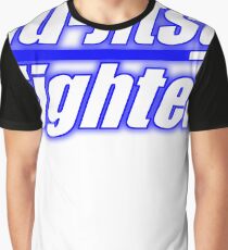 BJJ Blue Belt Jiu Jitsu Fighter Graphic T-Shirt