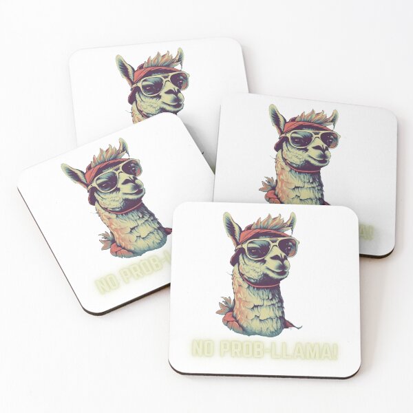 Item preview, No Prob-Llama: Chill & Stylish Llama Design with a Punny Twist designed and sold by JakobMichaels92.