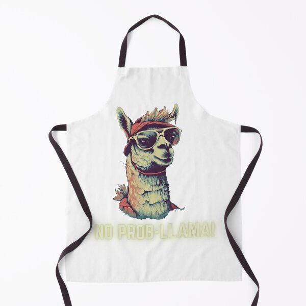 Item preview, No Prob-Llama: Chill & Stylish Llama Design with a Punny Twist designed and sold by JakobMichaels92.