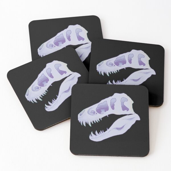 Item preview, Purple T-Rex Skull dinosaur designed and sold by MortemMaker.