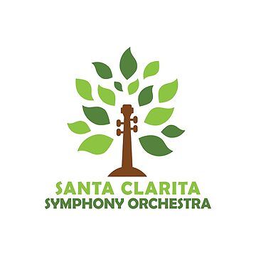 Artwork thumbnail, Santa Clarita Symphony Orchestra - full color logo by scsorchestra