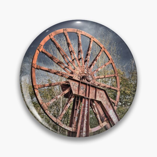 Item preview, Sheave of the Mathias Stinnes colliery - Ruhrgebiet - Ruhrpott - Germany designed and sold by Ruhrpottpicture.