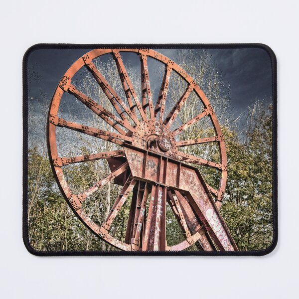 Item preview, Sheave of the Mathias Stinnes colliery - Ruhrgebiet - Ruhrpott - Germany designed and sold by Ruhrpottpicture.