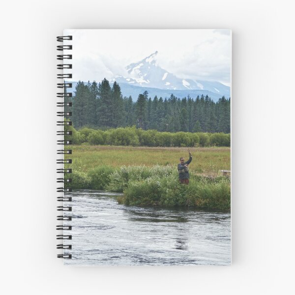 Item preview, Fly Fisherman on the Metolius River, Oregon designed and sold by Catherine Sherman.