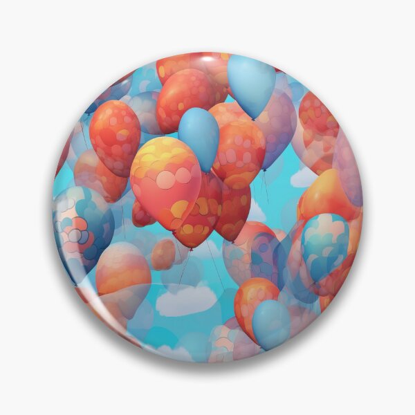 Item preview, Balloons Floating in the Wind  tile 1 designed and sold by Richard-Y.