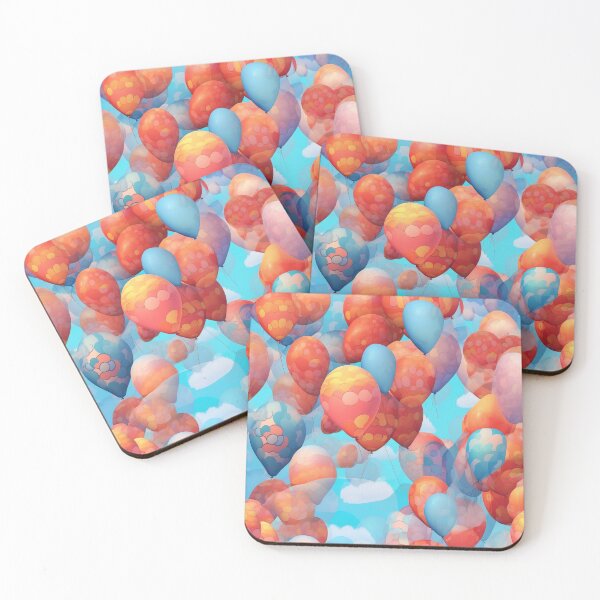 Item preview, Balloons Floating in the Wind  tile 1 designed and sold by Richard-Y.