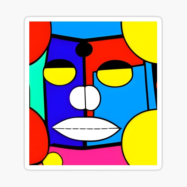 Item preview,  Abstract design, colorful graphic smile designed and sold by MoraneRPro.
