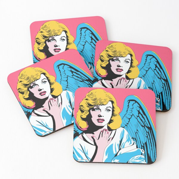 Aperçu de l'œuvre GRAND ANGE POP ART créée et vendue par ArtisticApex.