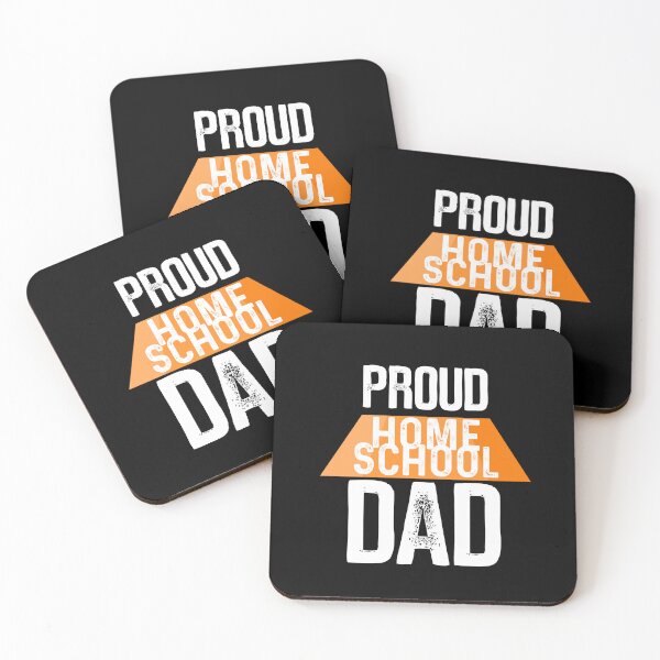 Item preview, Proud Home School DAD, Orange geometric shape designed and sold by Ndli.