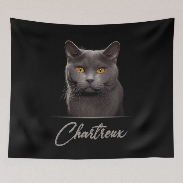 Item preview, Chartreux Portrait designed and sold by Best-Breeds.