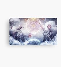 Awake In a Silver Land Canvas Print