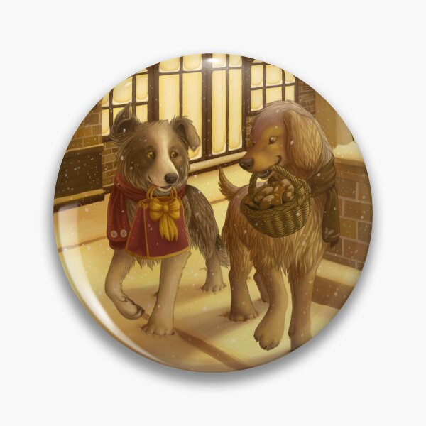 Item preview, Christmas Eve Dogs in a Quaint English Town designed and sold by flannmoriath.