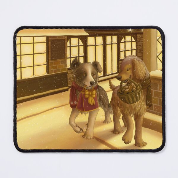 Item preview, Christmas Eve Dogs in a Quaint English Town designed and sold by flannmoriath.