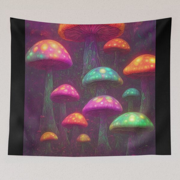 Artikelvorschau, Trippy Mushrooms entworfen und verkauft von Anthony Burdick.