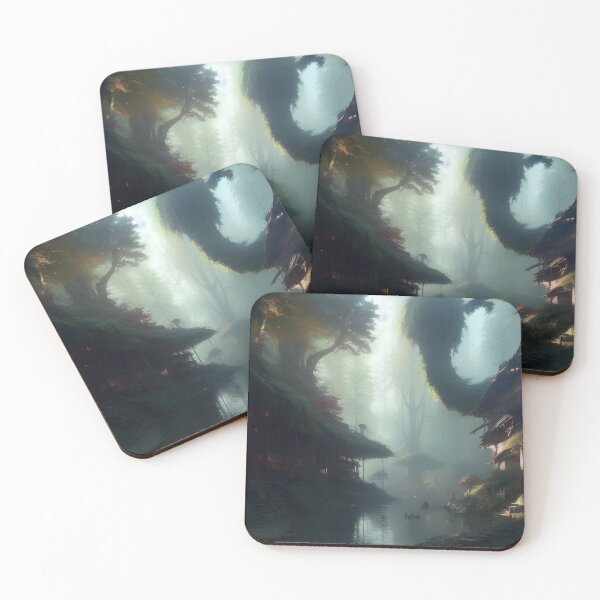Item preview, Hidden Forest Village Rivers Edge designed and sold by VersoShopping.