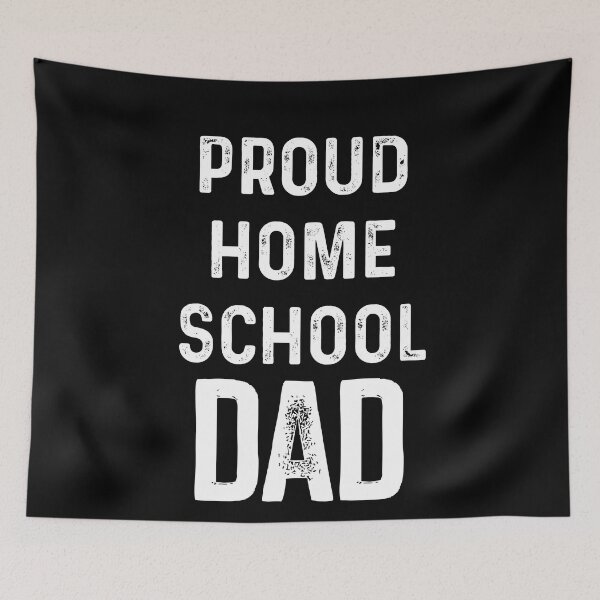 Item preview, proud home school dad, fathers day, text designed and sold by Ndli.