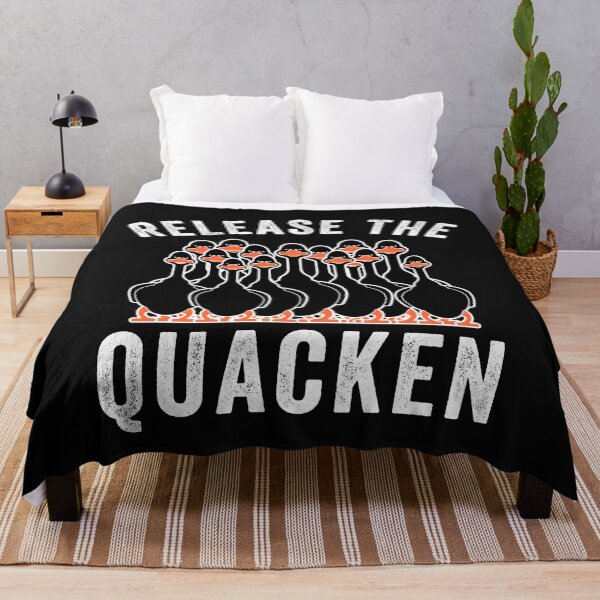 Item preview, Release The Quacken, Duck Lover, Farmer, Funny Animal Lover designed and sold by Cryptohaven.