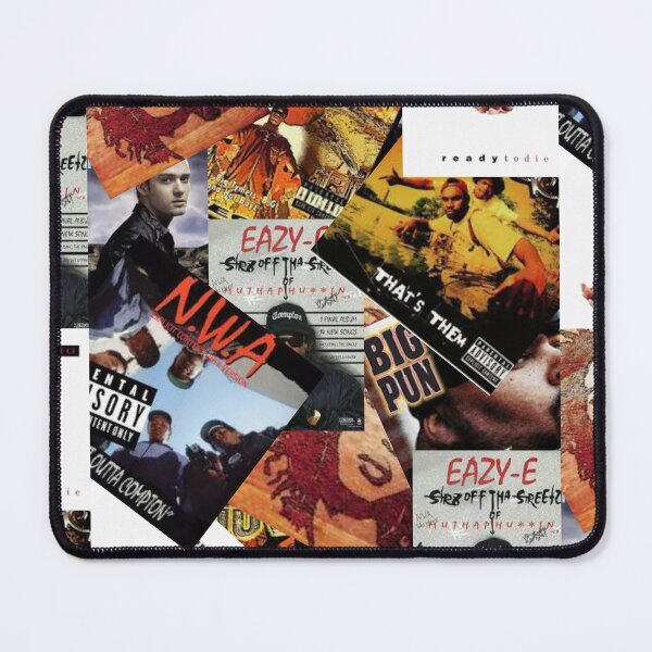 Item preview, 1990s hip hop ,rap ,album,bands collage designed and sold by amy greaves.