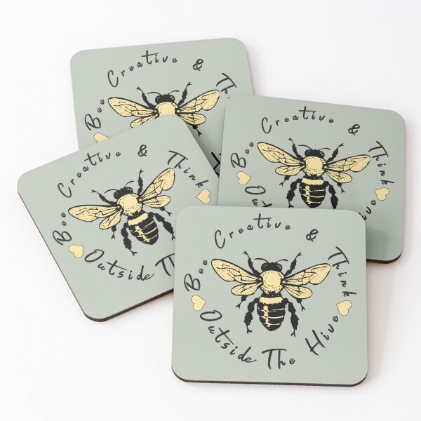 Item preview, Bee Creative & Think Outside The Hive Bubblebee designed and sold by Cute & Sassy Custom Gifting Boutiques.
