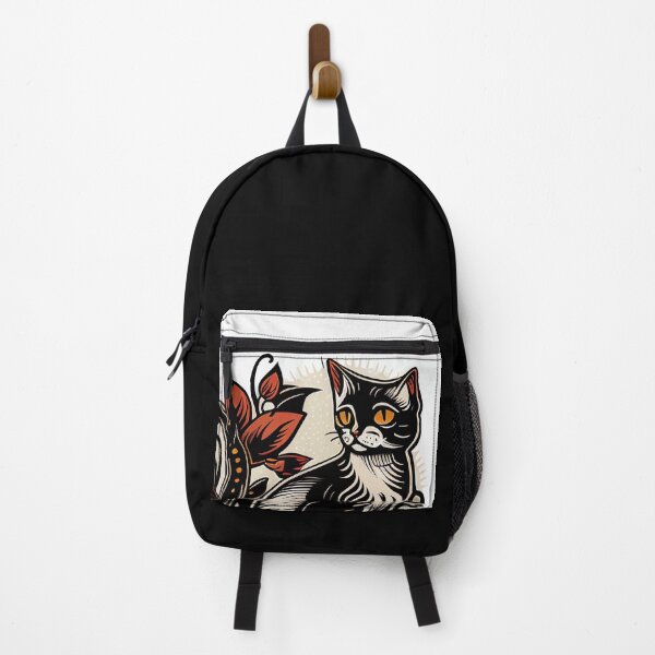 Item preview, American Traditional Cat Tattoo 4 designed and sold by heyhannaleah.