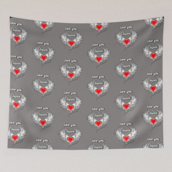 Item preview, of Love you jaylani designed and sold by Dido-shop-art ⭐⭐⭐⭐⭐.