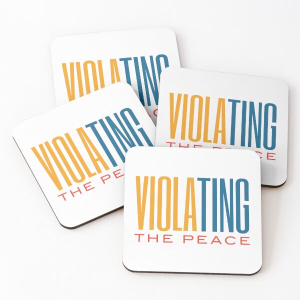 Item preview, Viola Pun VIOLAting the Peace designed and sold by whyitsme.