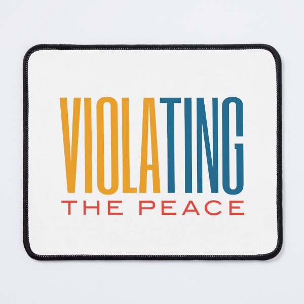Item preview, Viola Pun VIOLAting the Peace designed and sold by whyitsme.