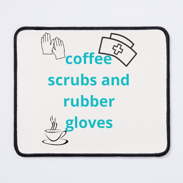 Item preview, Coffee Scrubs And Rubber Gloves designed and sold by Simo0455.