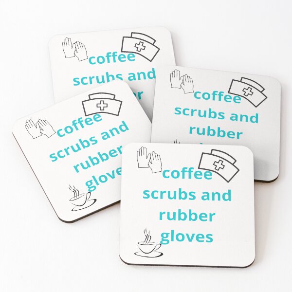 Item preview, Coffee Scrubs And Rubber Gloves designed and sold by Simo0455.