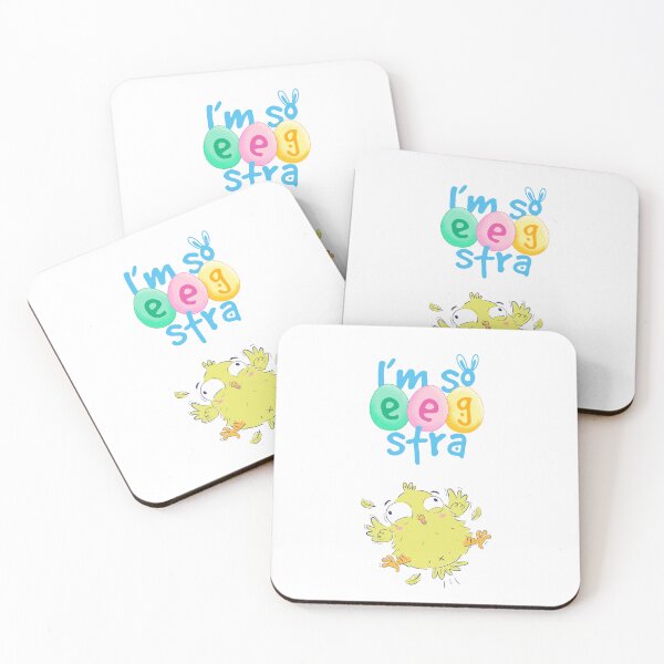 Item preview, Easter pun celebration - ‘I’m So Eggstra’,  pet lovers gifts featuring cute bunny puns and cool Easter jokes  designed and sold by haRexia.