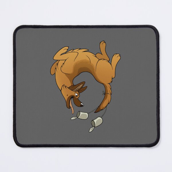 Item preview, Cute German Shepherd Dog Tin Cans Tied to Tail designed and sold by flannmoriath.