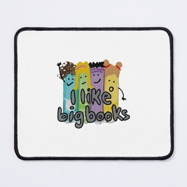 Item preview, I Like Big Books designed and sold by GormodoHeathers.