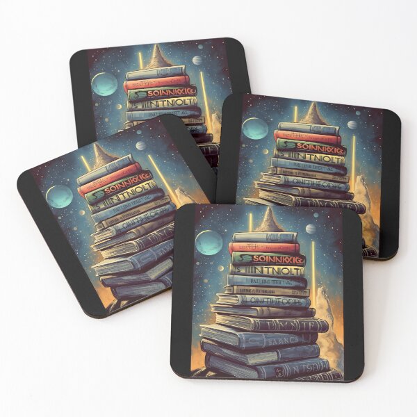 Item preview, Stack of Classic Science Fiction designed and sold by amazingtraits.